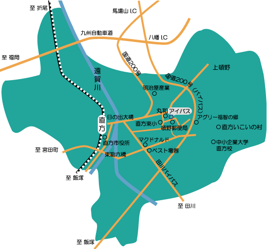 アイバス合資会社：地図（アクセスマップ）